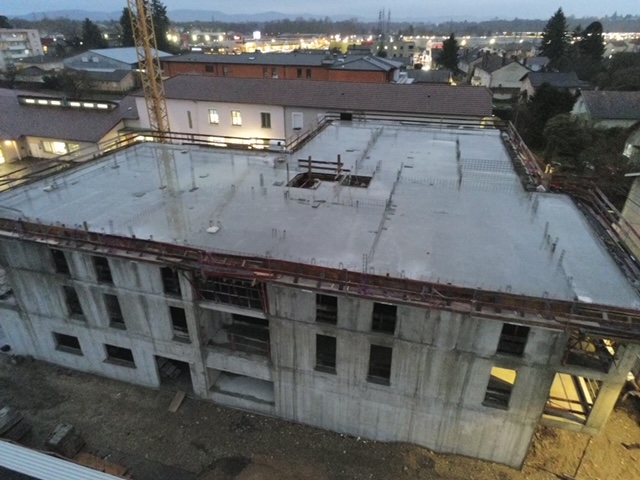 L'Ecole Buissonnière, construction.