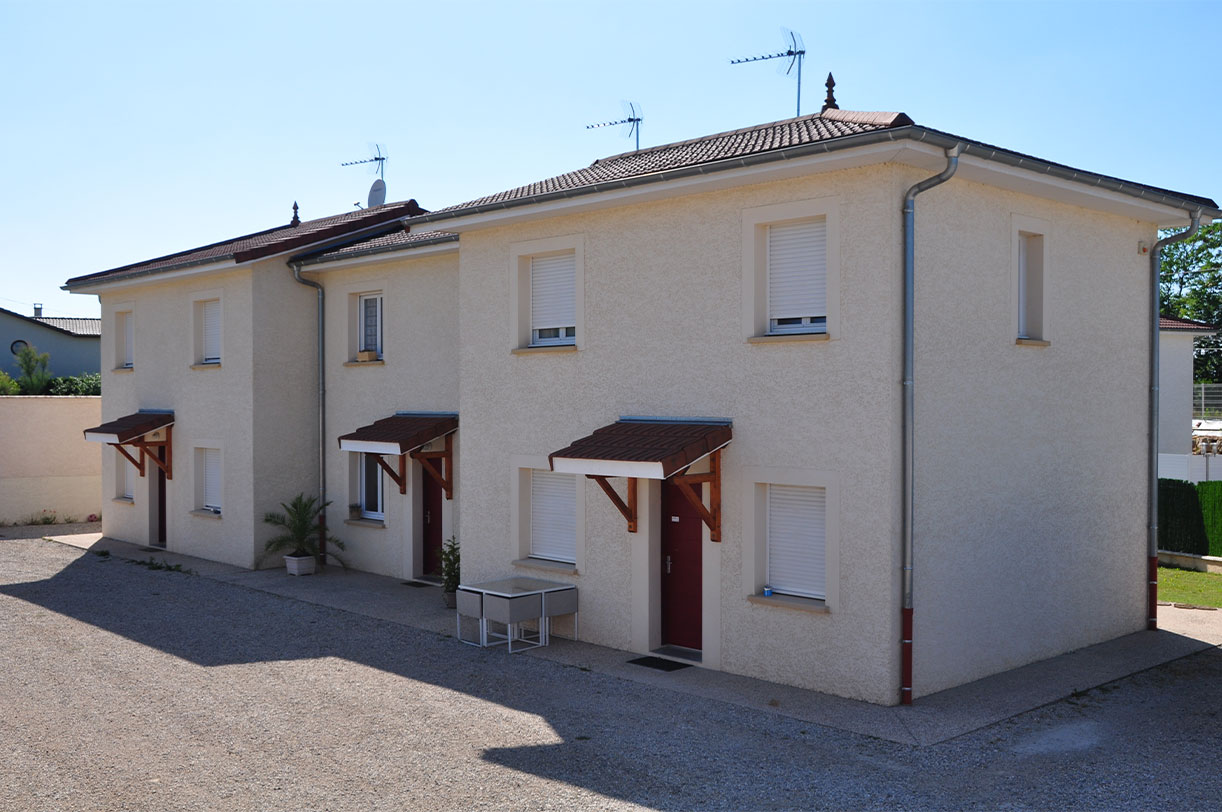 Maison jumelée.